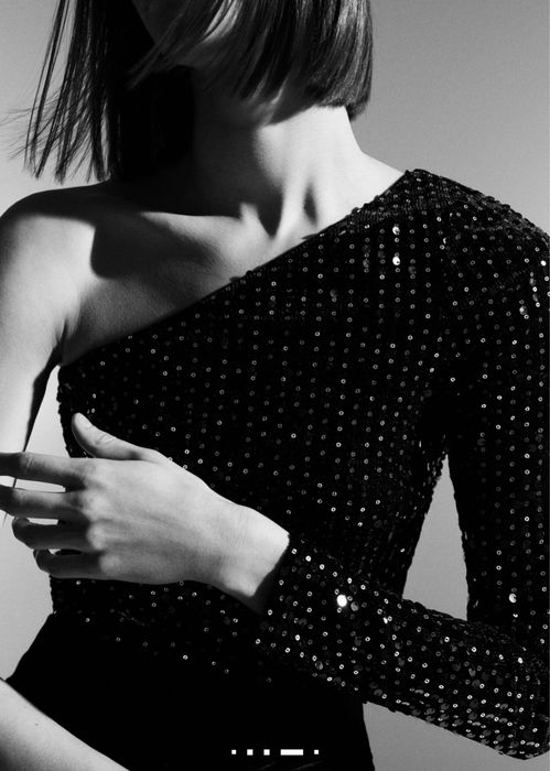 Блуза с Пайети Mango