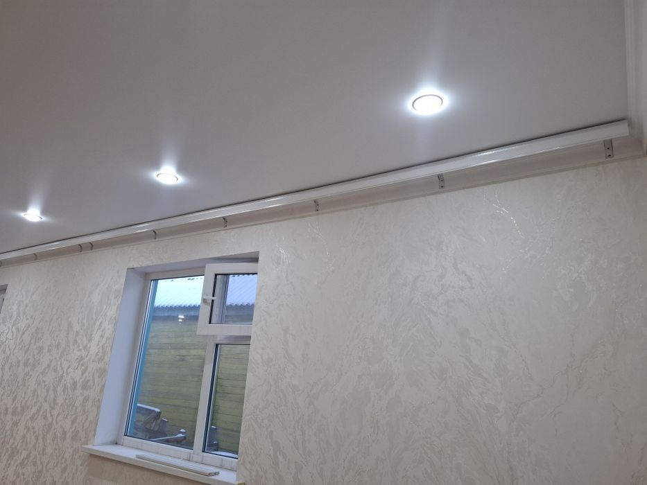 Установка карниз