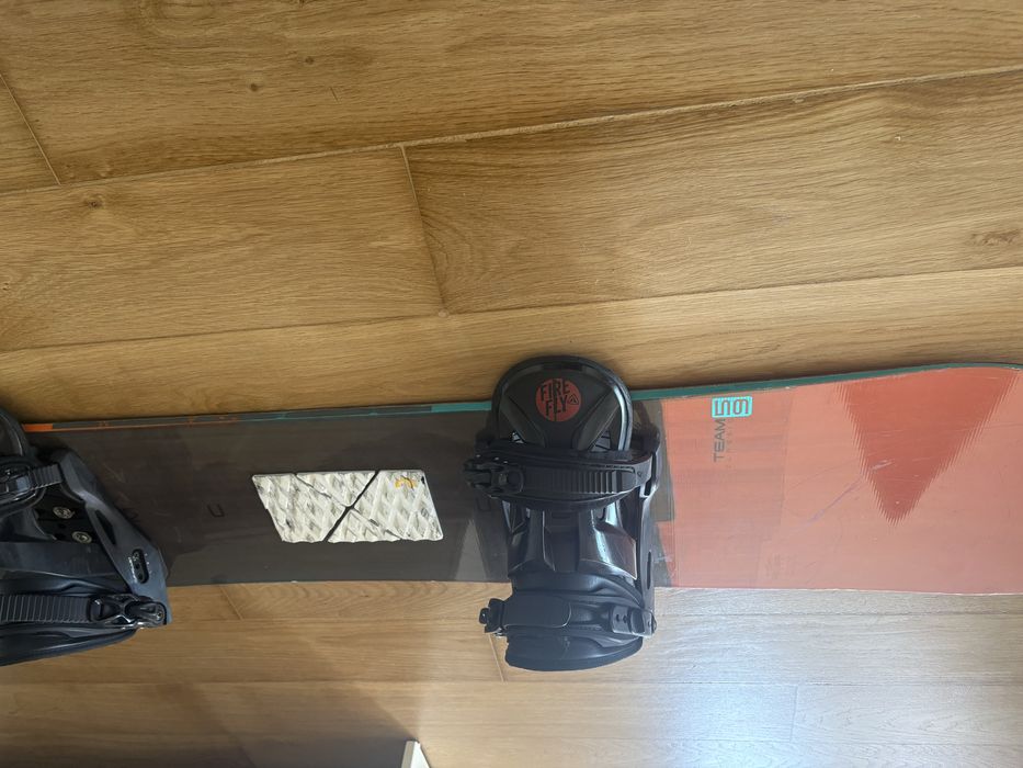 Placa snowboard Nitro Team 155 cm + legaturi M/L