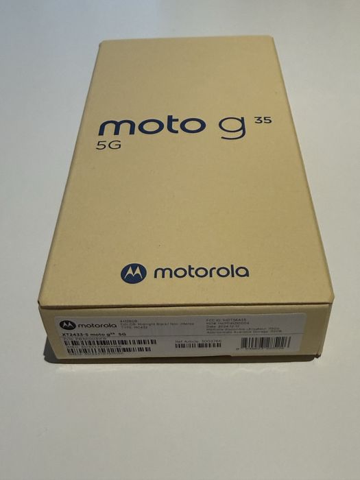 Telefon MOTOROLA Moto G35 5G, 128GB, Dual SIM, Midnight Black