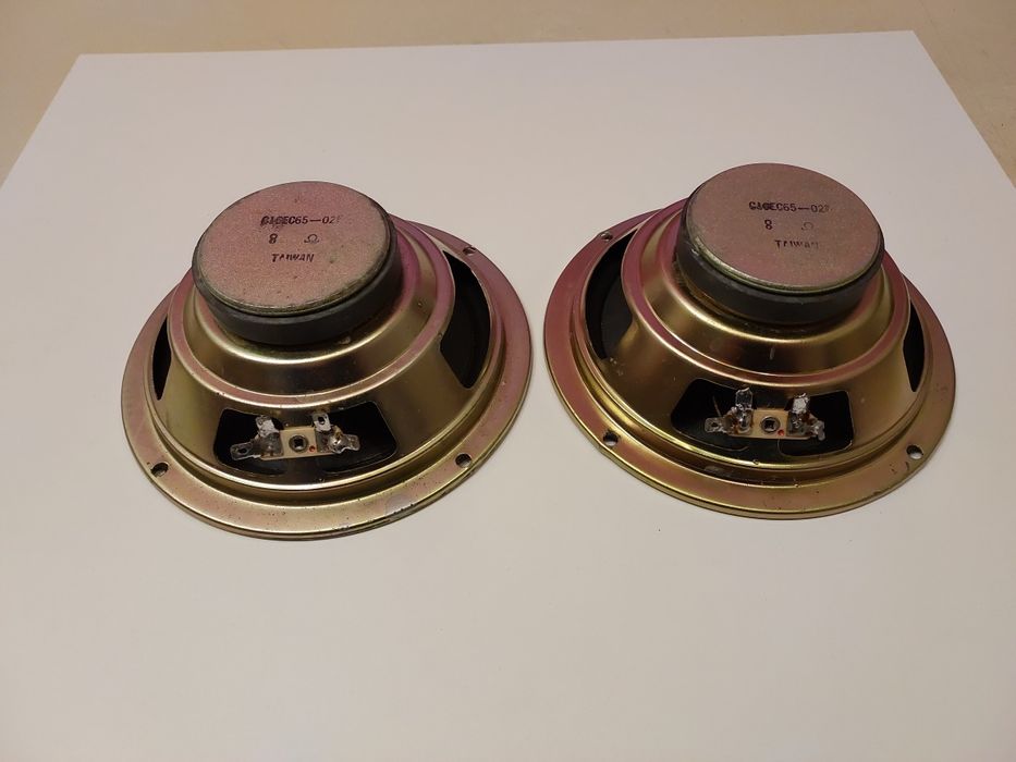 Difuzoare Taiwan. 100 lei ambele.Diametru 16,5 cm. Perfect funcționale