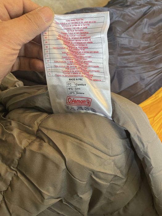 Спальный мешок caleman не использовали