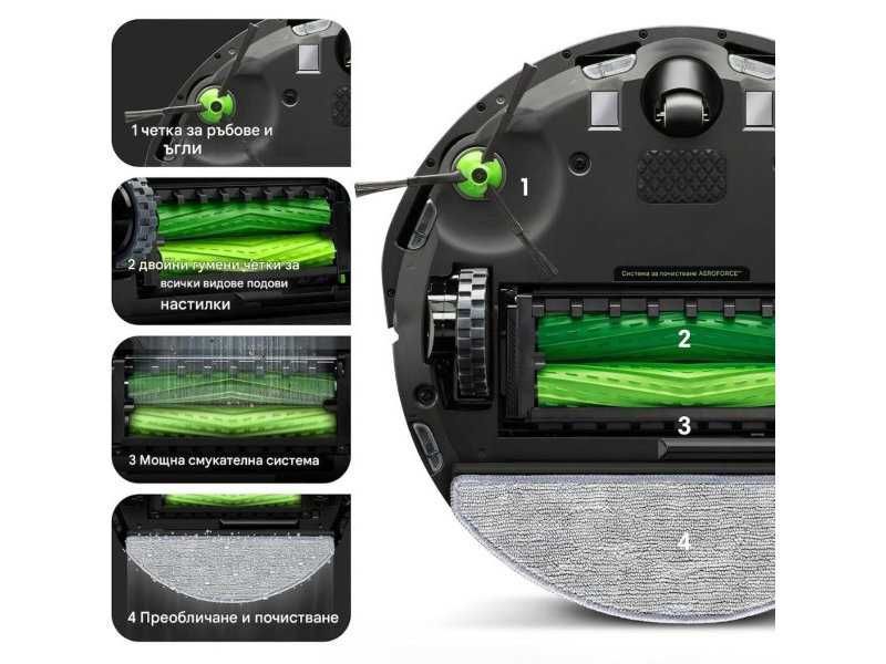 Робот Прахосмукачка с Моп iRobot Roomba Combo i8 i8176