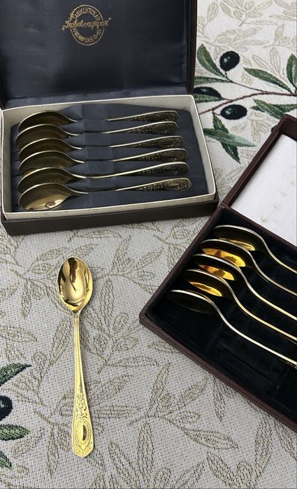 Чайные ложки. СССР. Мельхиор.