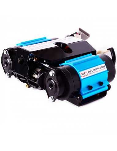 Compresor HF cu doua motoare 12V pentru diferentiali blocabili