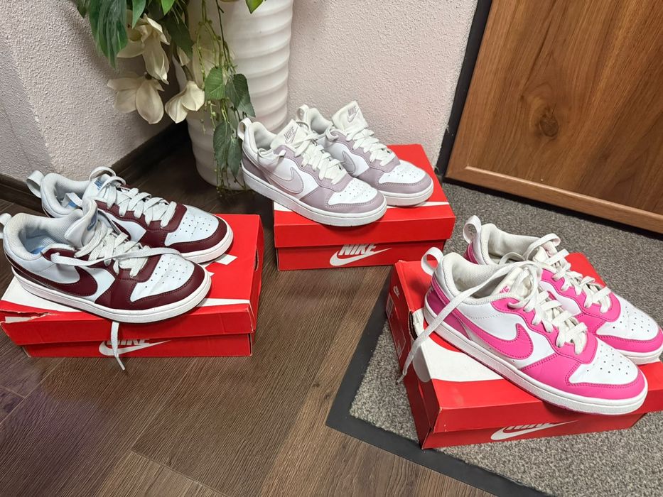 3 perechi Nike Piele nr 36