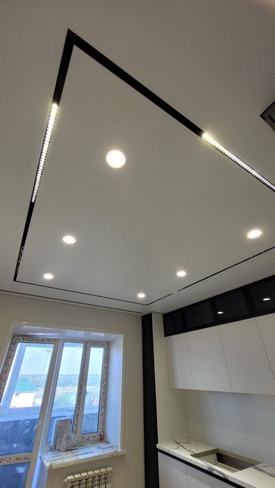 Натяжные потолки костанай