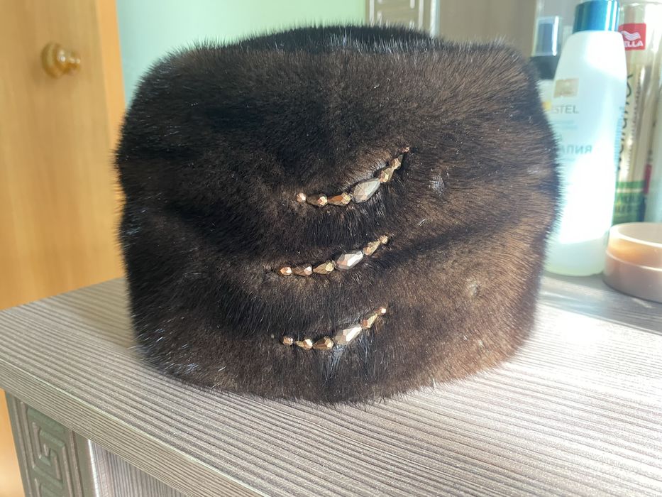 Норковая шапка в идельном состояний