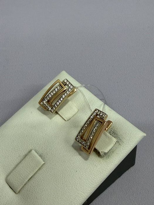 Золотые серьги / #СР353498