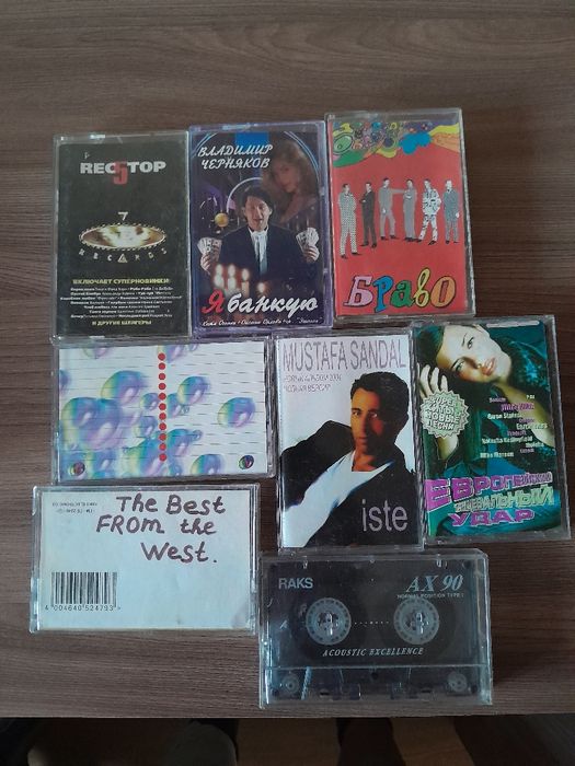 Продам видео и аудиокассеты