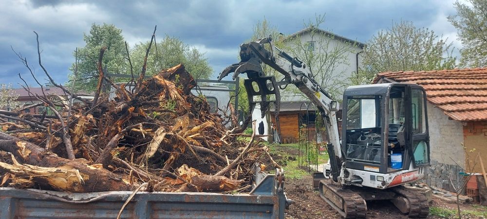 Бързо извозване на храсти и отпадъци с камион  щипка

камион