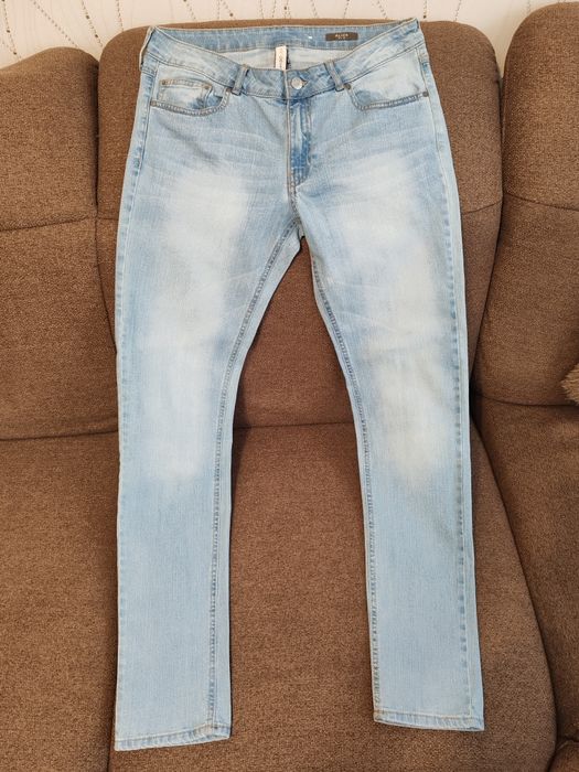 Blugi Mango Slim Fit – Albastru Deschis (Noi, fără etichetă)