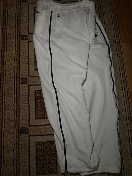 Pantaloni Nike de fas, alb curat, marimea XL