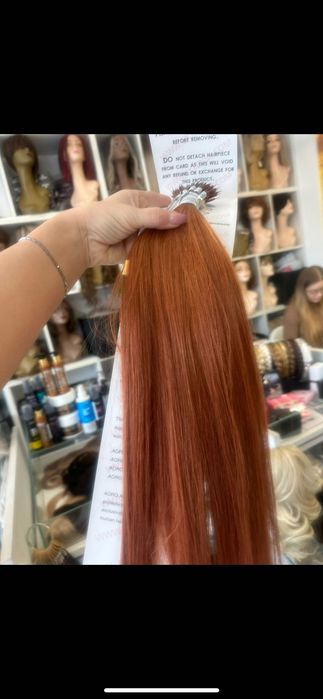 Extensi din păr natural