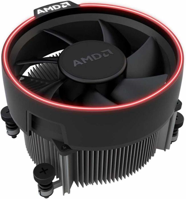 Охладител за процесор AMD Wraith SPIRE (+ ARGB кабел), AM5, AM4