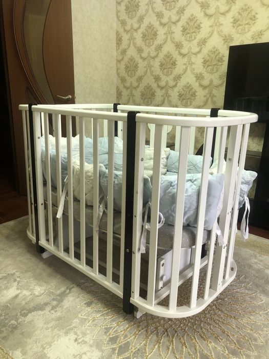 Продам детскую кроватку трансформер