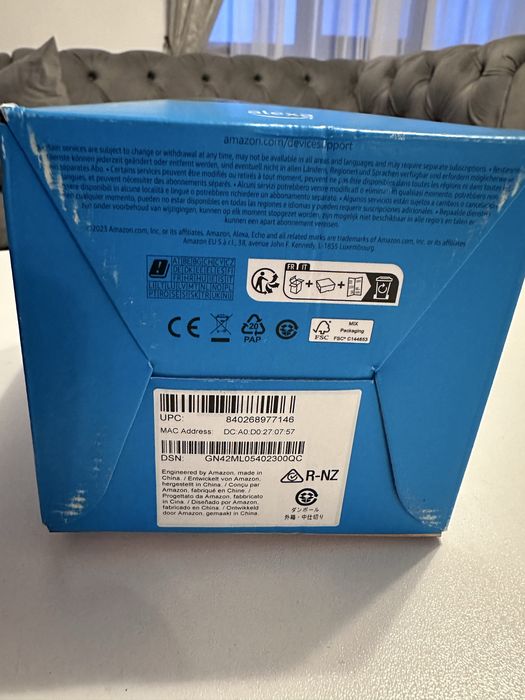 Boxă inteligentă Echo Spot