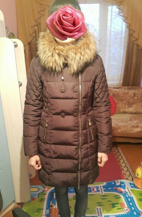 Продам пуховик женский зимний