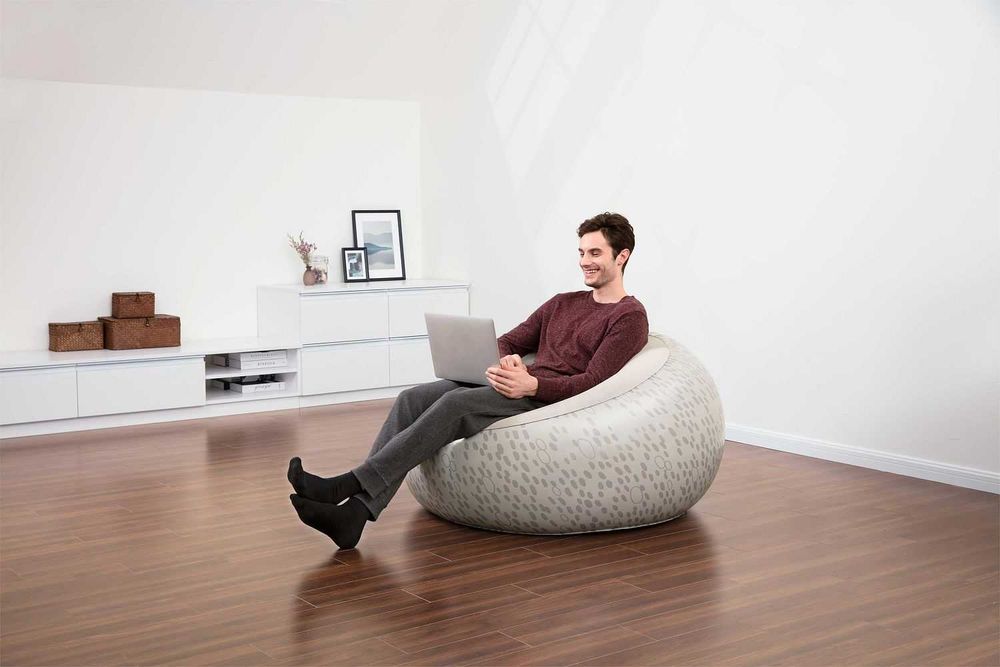 Bestway 75052 BW Надувное кресло 112х112х66см "Inflate-A-Chair" 3 цвет