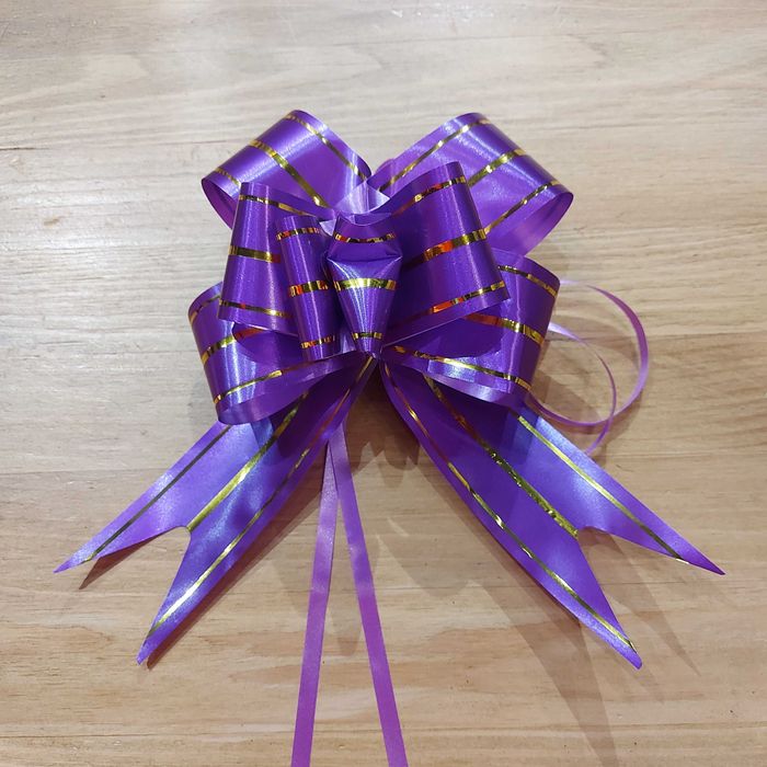 Упаковочный Бант-бабочка для подарка. Подарочный бантик самосборный.