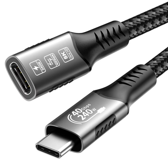 Type-c удлинитель thunderbolt 240w