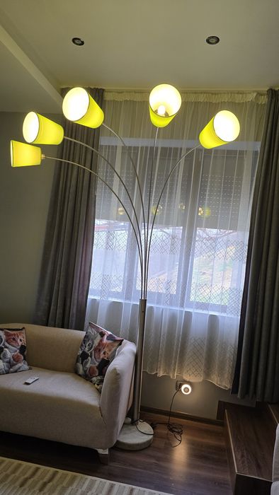 Лампион с 5  led  крушки