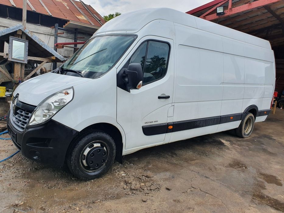Punte dubla renault master 2.3 jante roti arcuri spate cardan cutie vi