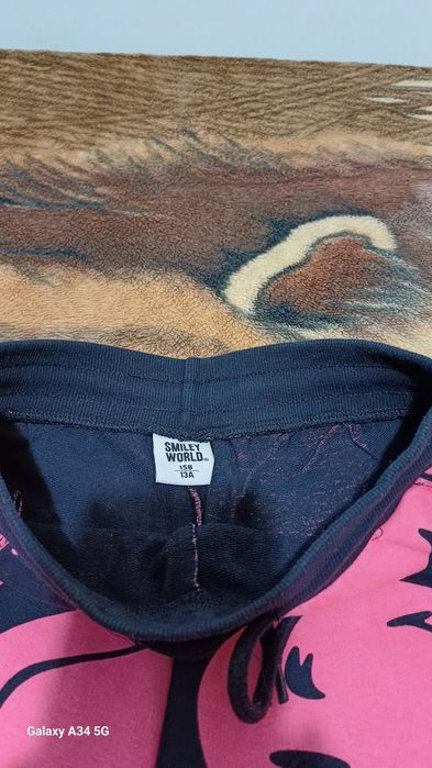 Pantaloni fete smiley face