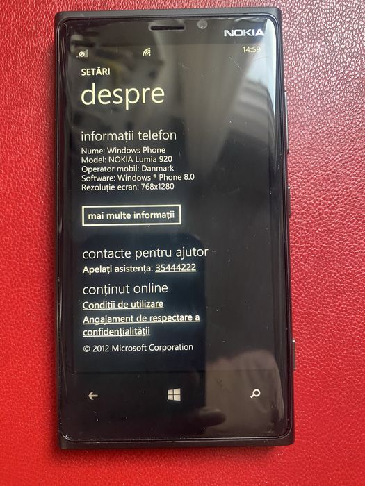 Nokia lumia 920 în condție excelentă