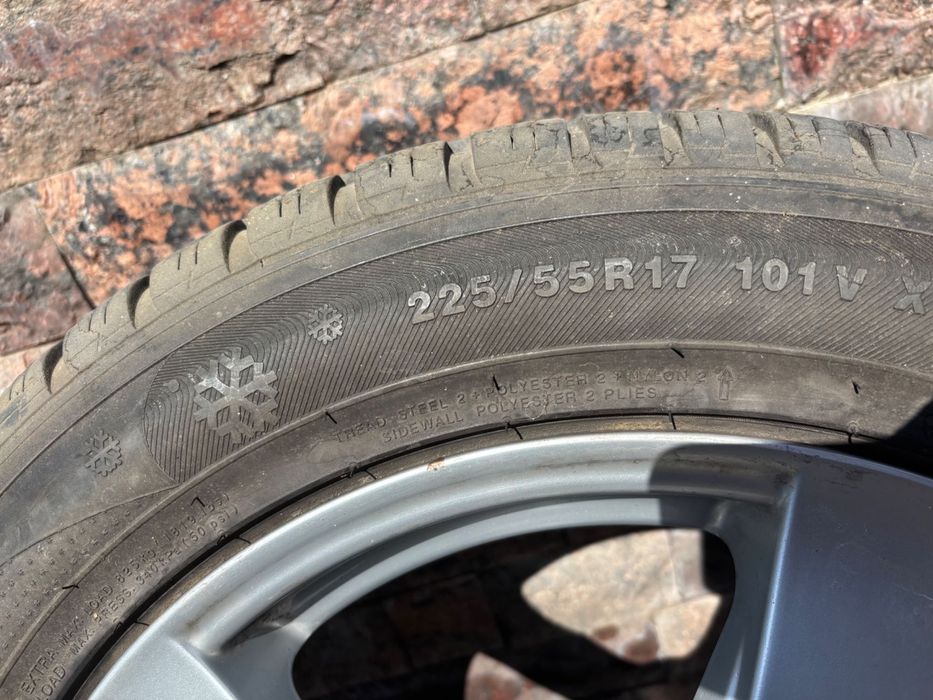 Jante R17, anvelope de iarna 225/55 R17, BMW X1, E90, E91, F30, F31