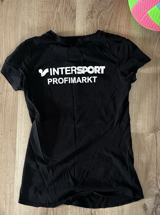 Puma Дамска черна тениска