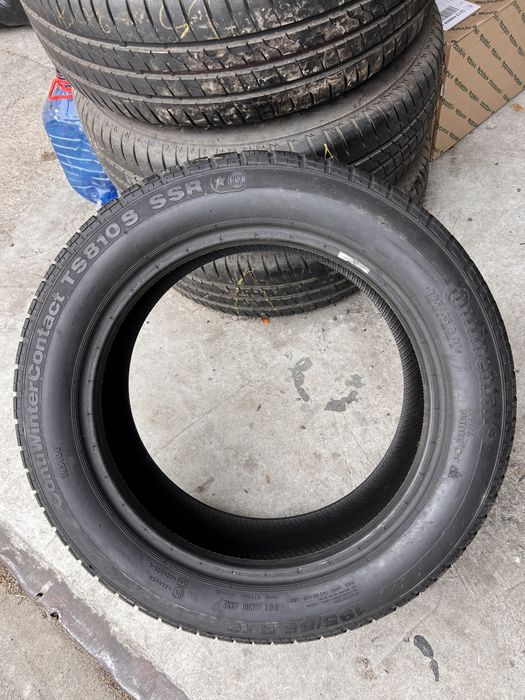 4 anvelope iarna 195/55/16 , Continental /Bridgestone , RunFlat !