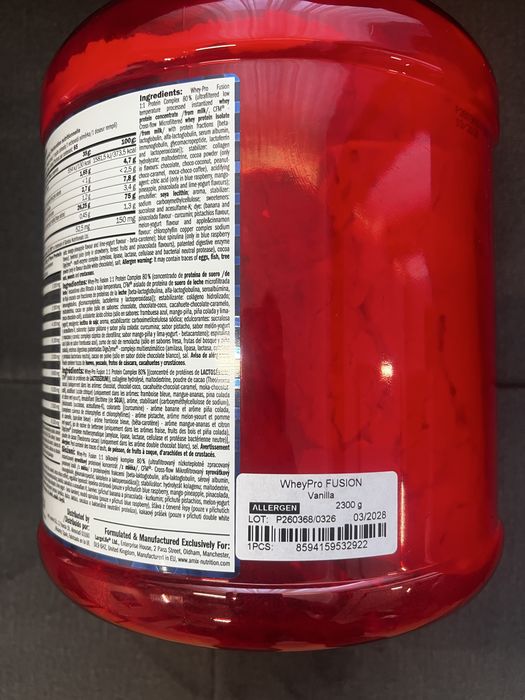 Amix Whey fusion 2.3 kg