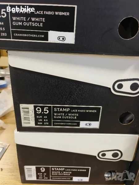 Вело Обувки Crankbrothers Stamp Lace White,Petrol/Lime,Grey/Blue 42,43