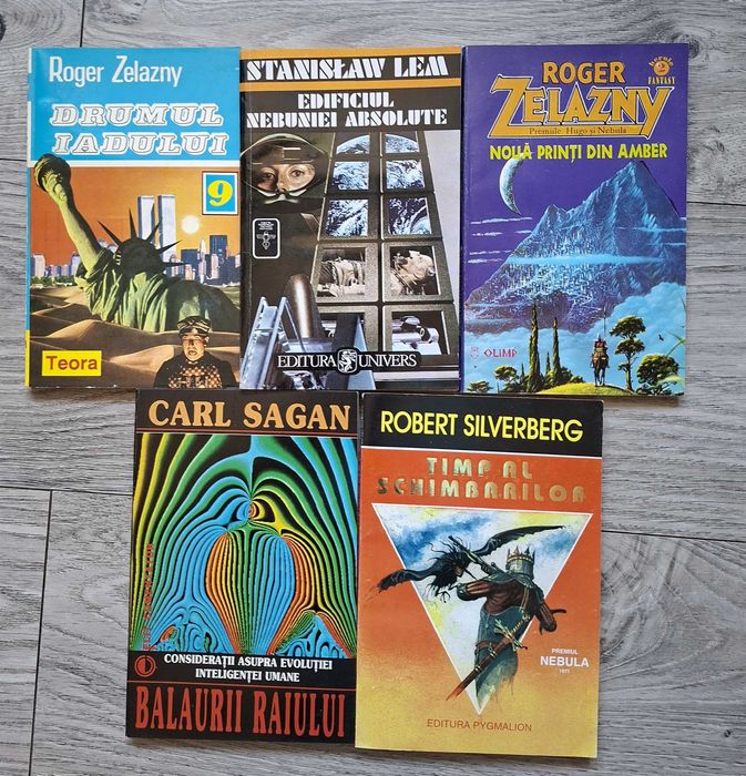 Pachet SF clasic [Herbert, Asimov, van Vogt, Orson Scott Card ș.a.] - preț mic