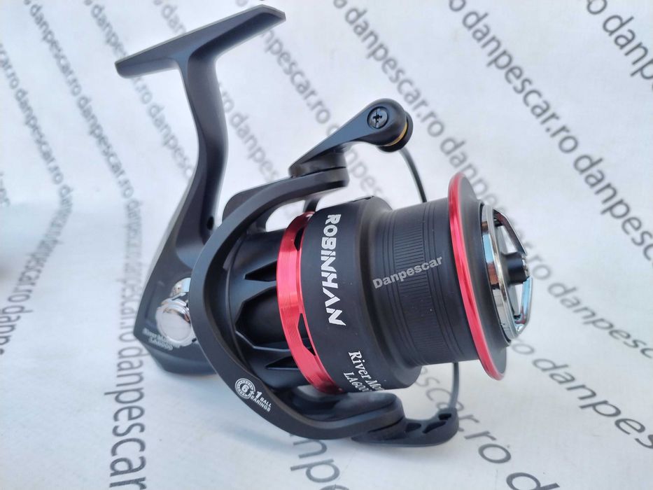 Mulinetă Feeder si Crap ROBINHAN RIVER MONSTER LA6000 tambur Long Cast