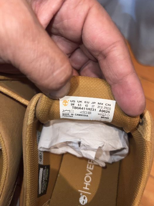 Мужская обувь Тимберленд привозные оригинал