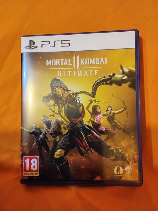 Диск-оригинал с игрой MORTAL KOMBAT