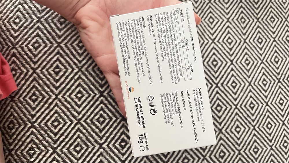 Altrifer lds - fier micronizat 30 capsule Sun Wave Pharma