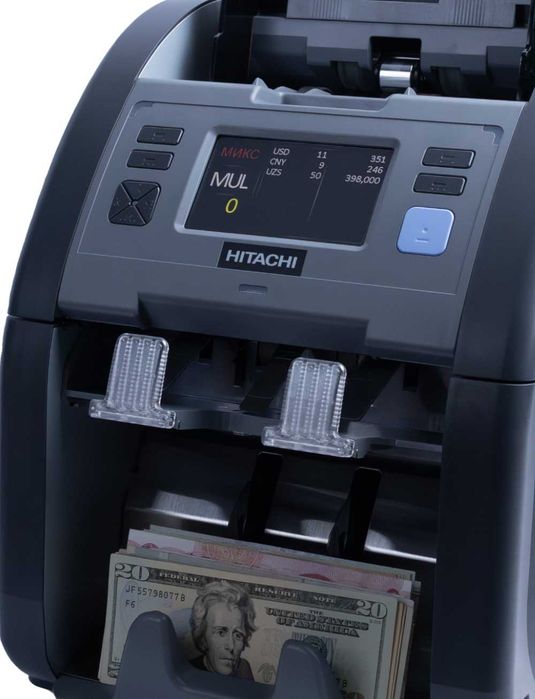 Hitachi iH 110 Пул санайдигон аппарат, Счетчик-сортировщик денег