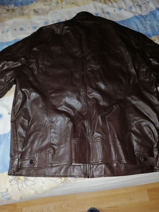 Мъжко кожено яке(изкуствена кожа) 3хл