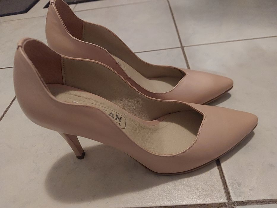 Pantofi din piele naturala 37