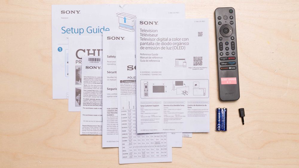 Телевизор Sony QD OLED BRAVIA 8 II K-55XR80M2/65XR80M2  (Новинки 2025)