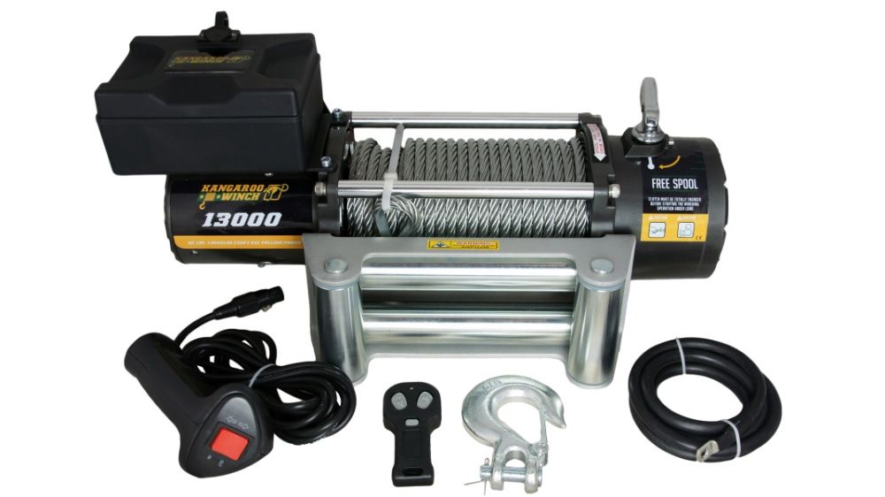 Лебедка PowerWinch (Kangaroo) 13000lb (5906kg) за пътна помощ (джип)
