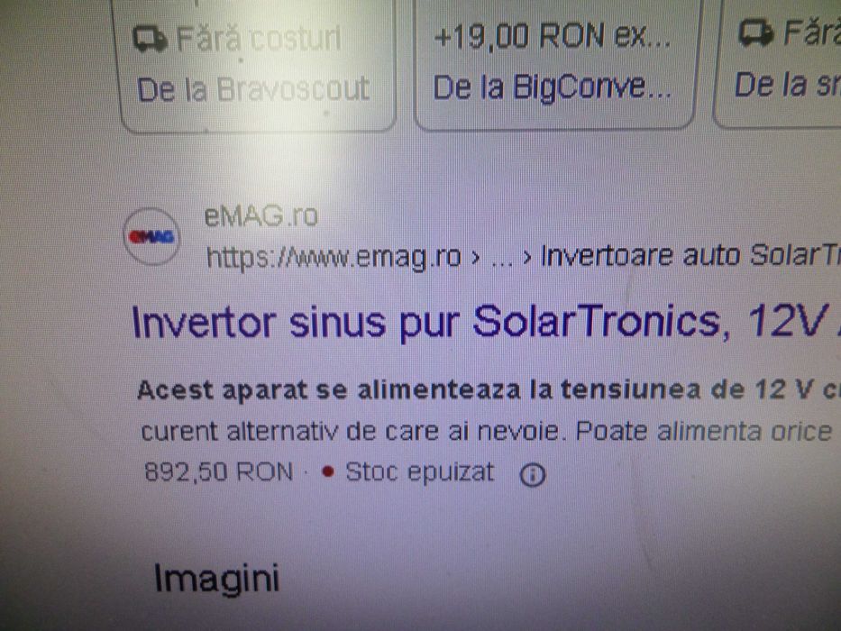 Invertor Solartronics unda pura 2000w Germany in protectie de reparat