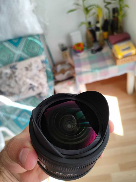 Sigma 10mm f/2.8 Fisheye за Никон