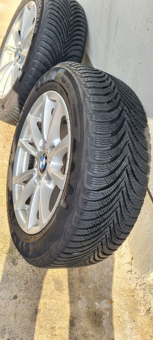 ROȚI Jante bmw OEM+Anvelope noi de iarnă  205.55.r16