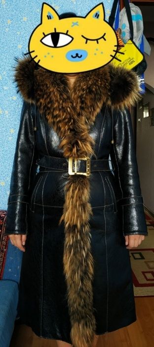 Женская дубленка