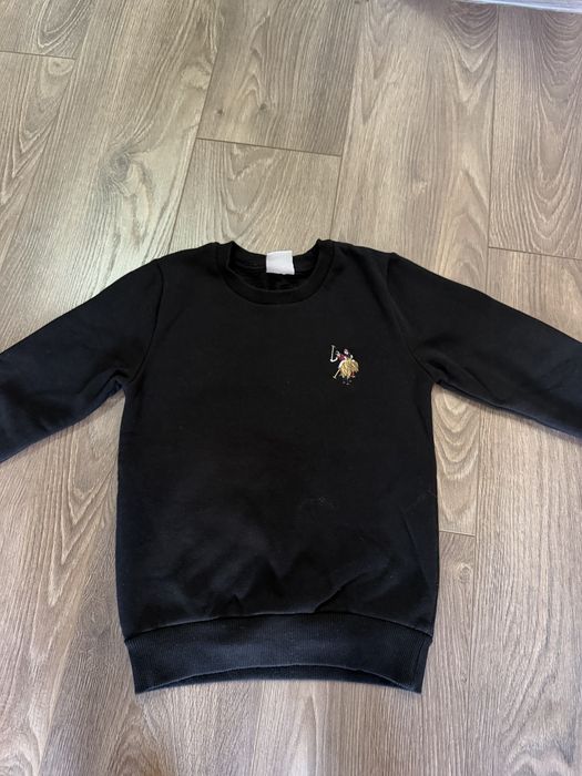 Детски спортен екип, U.S. POLO ASSN. Черен