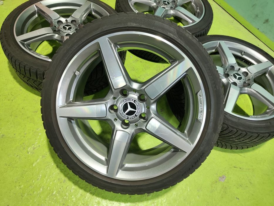 18 5x112 Mercedes AMG лети джанти C Class E Class CLA 5х112 Мерцедес амг